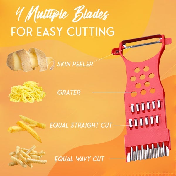 4-in-1 Multi Shedder & French Fries Cutter